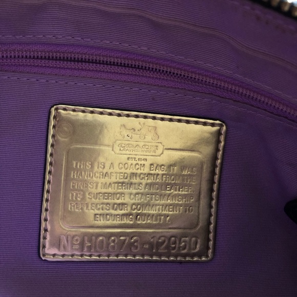 Authentic black coach bag- excellent condition! - Picture 4 of 4